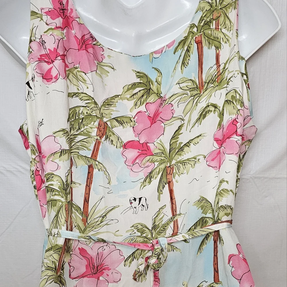 Big Dogs Dress Medium 1990s Excellent
